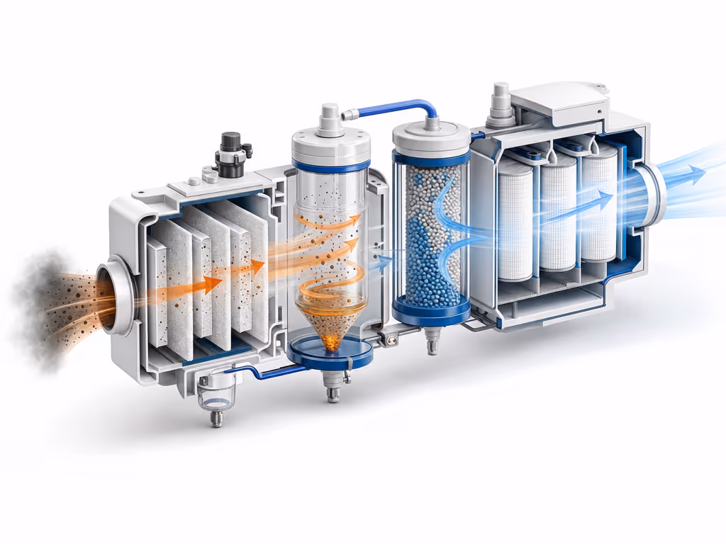 dental_compressor_air_quality_system_diagram