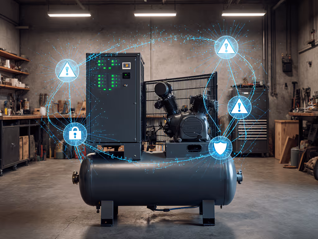 Secure Compressor IoT: Block Unauthenticated Attacks