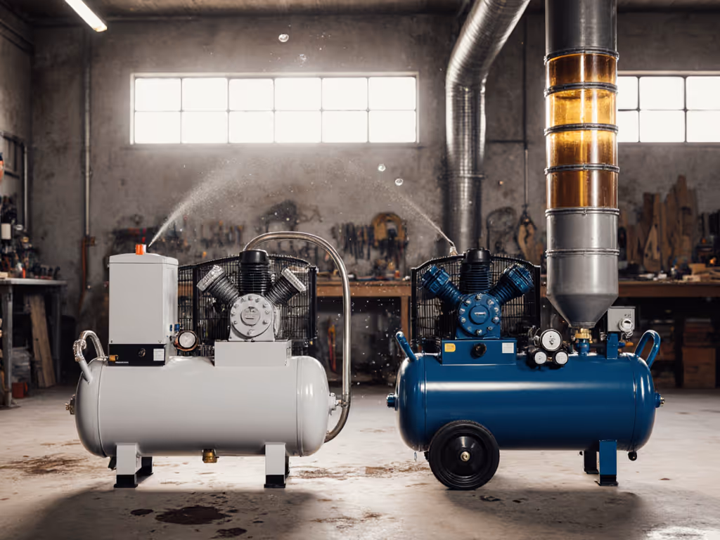 Oil-Free vs Oil-Lubricated: Contamination Control Guide