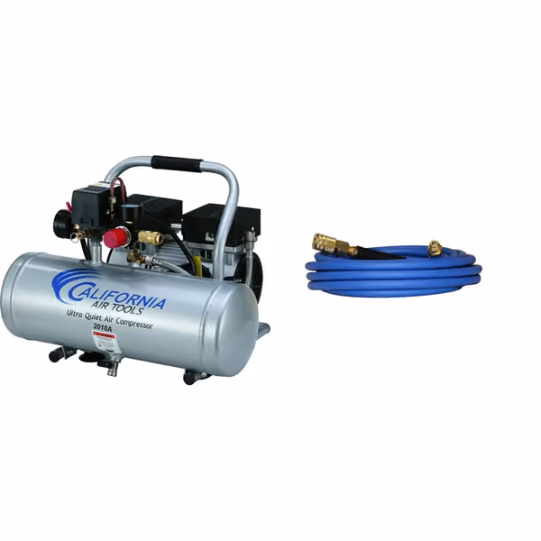 California Air Tools 2010A Ultra Quiet and Oil-Free 2.0-Gallon Aluminum Tank Air Compressor