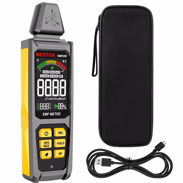 MESTEK 5-in-1 EMF Detector